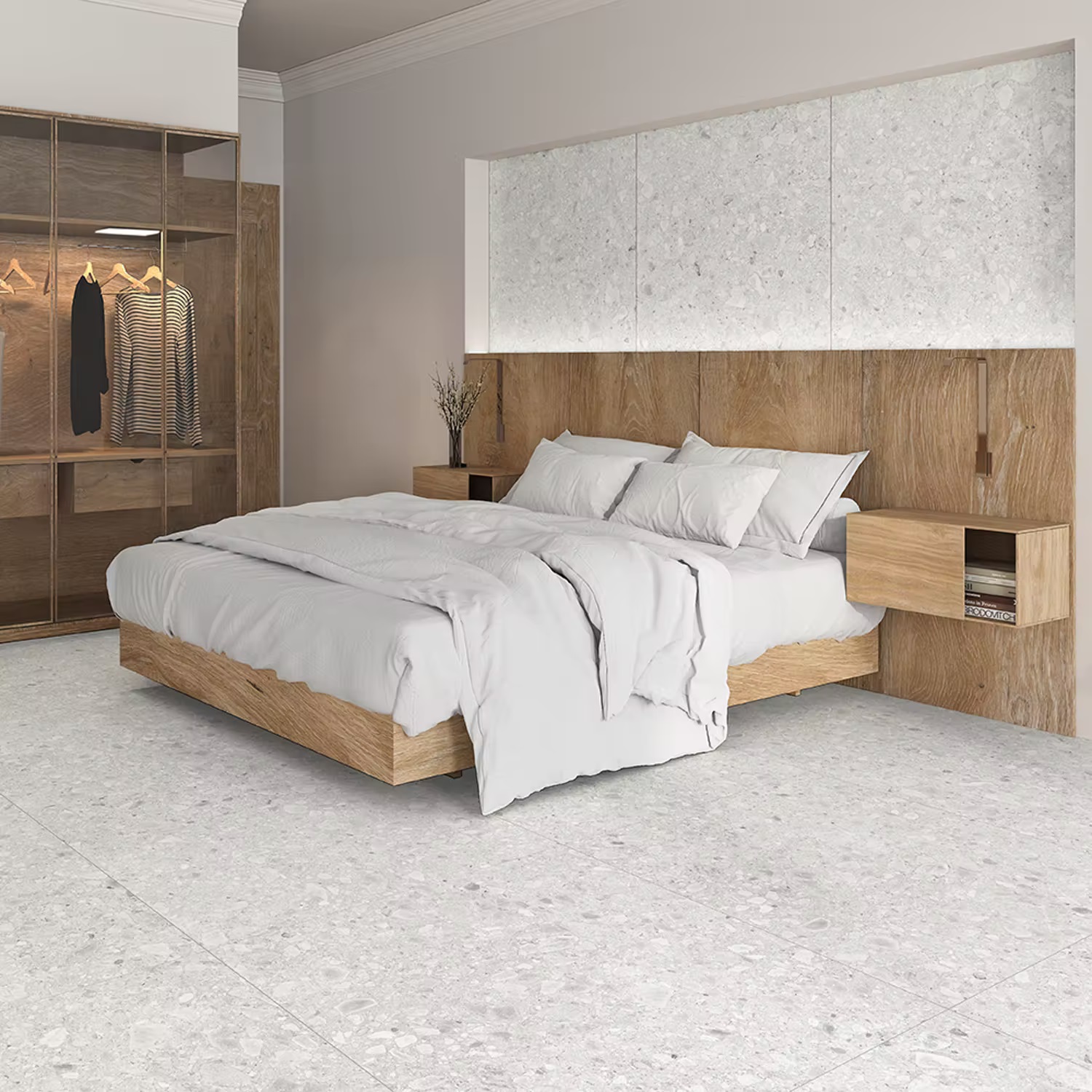 Klinker Tenfors Flodsten Snow 30x60 cm