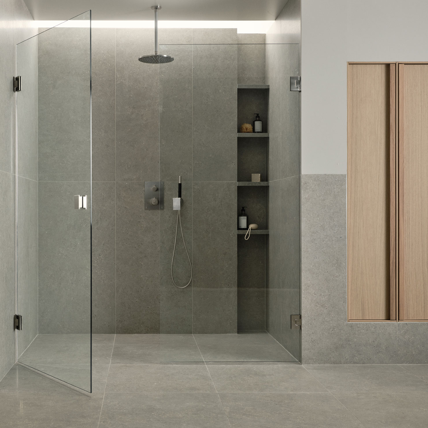 Klinker Bricmate J612 J Stone Select Light Grey Honed 60x120 cm