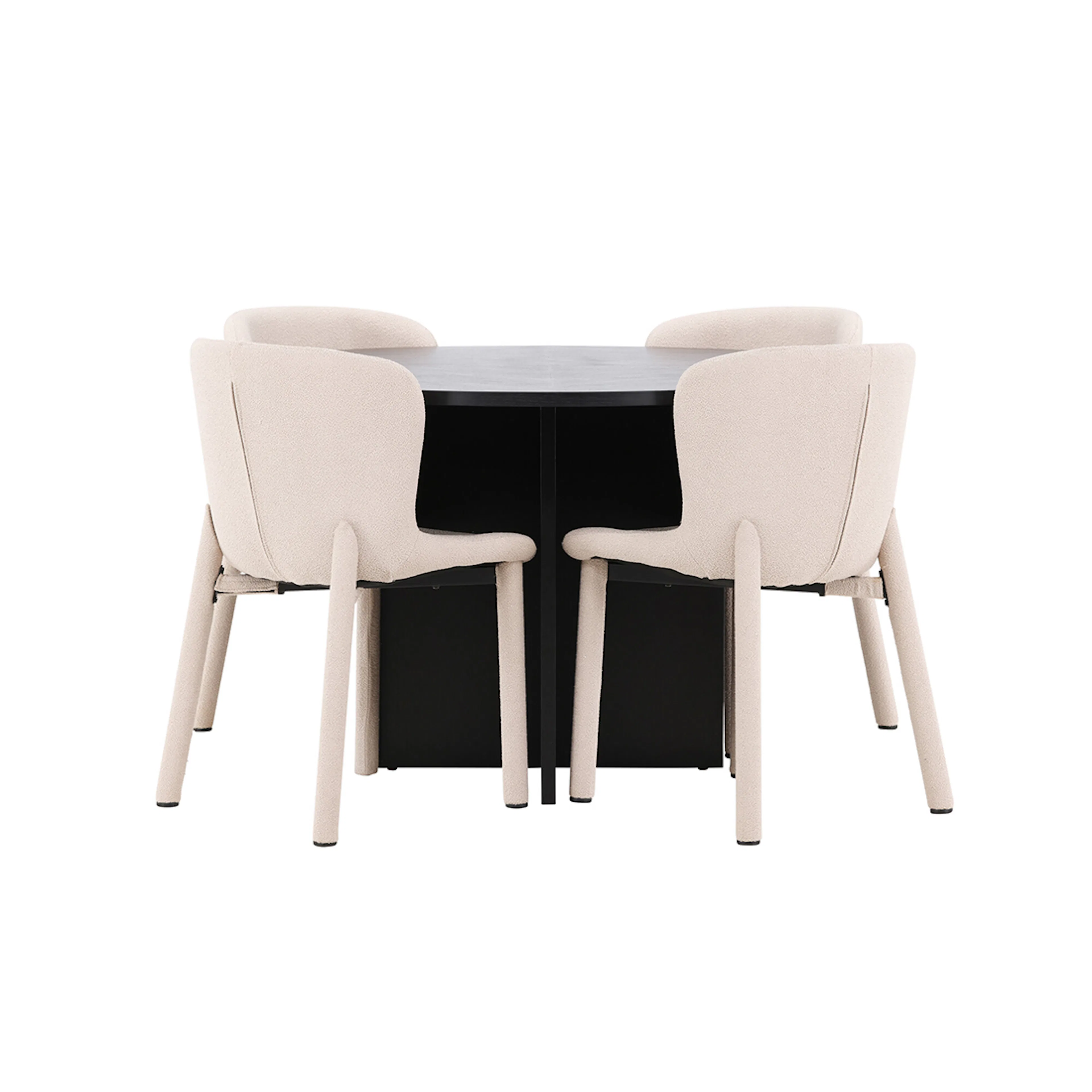 Svart/Beige