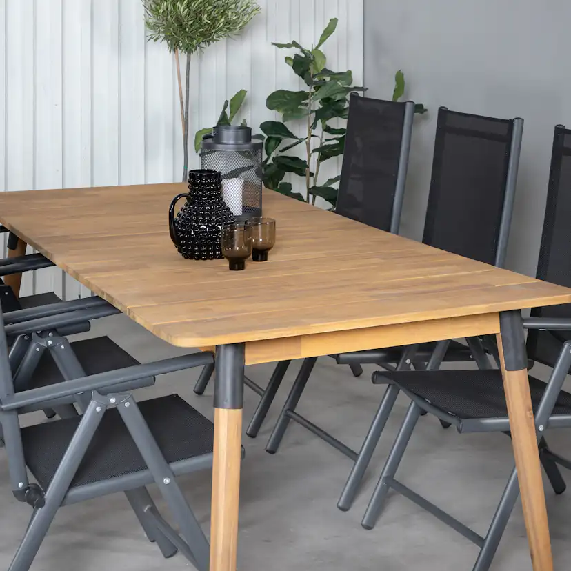 Matgrupp Venture Home Julle med 6 Bend Matstolar