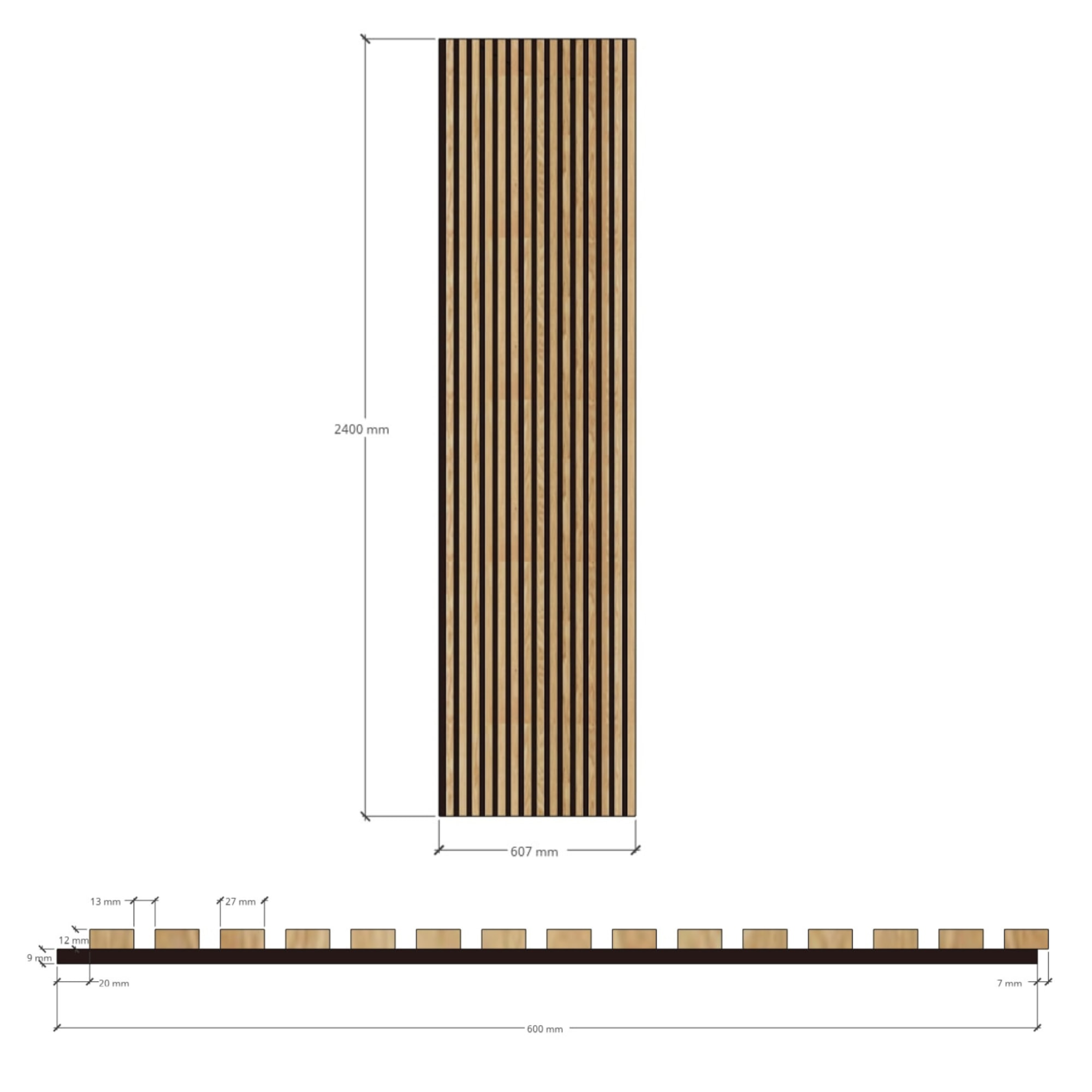 Akustikpanel Evella M27