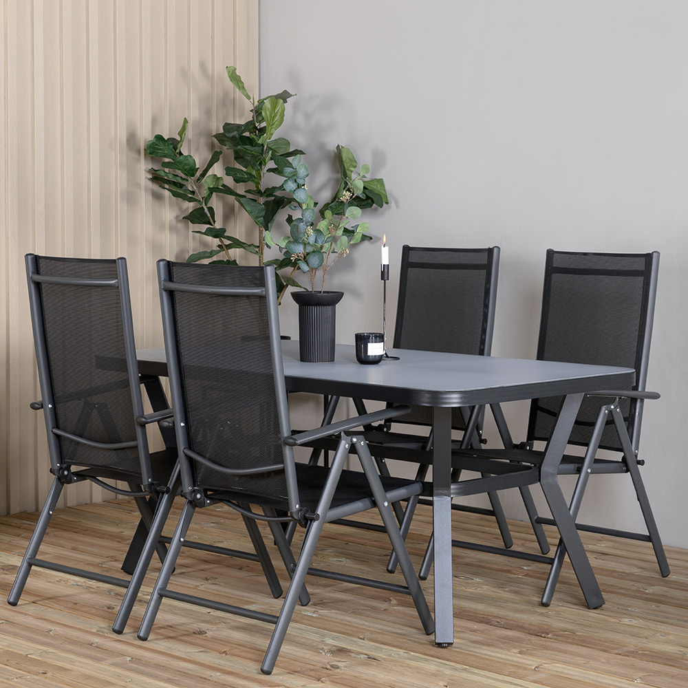 Matgrupp Venture Home Vyn med 4 Chair Matstolar