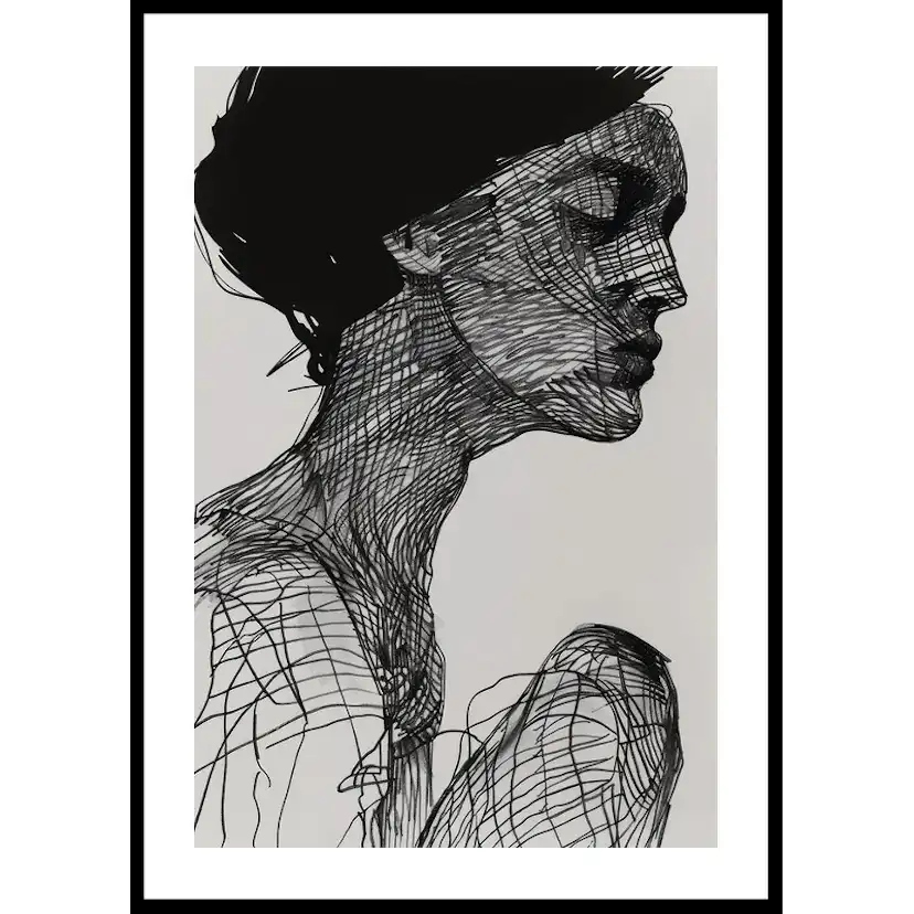 Poster Gallerix Femina Ink