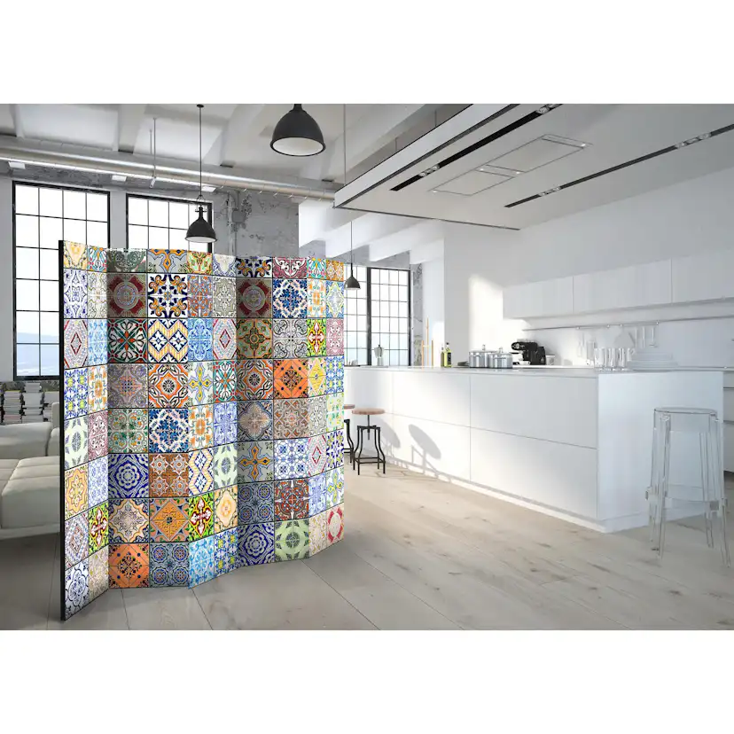 Rumsavdelare Arkiio Colorful Mosaic II 225x172 cm