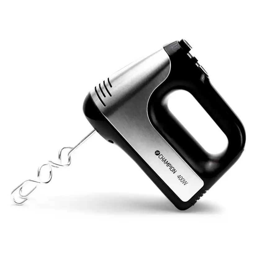 Elvisp Champion 400W 5-hastigheter + Turbo EV400 Svart/Rostfri