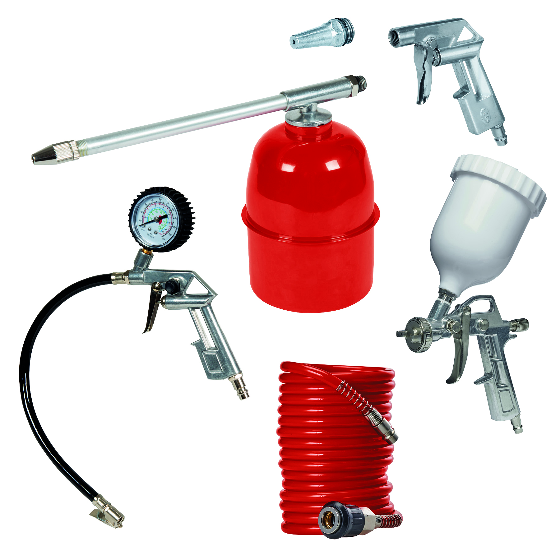 Tryckluftsverktyg Set Einhell 5 delar