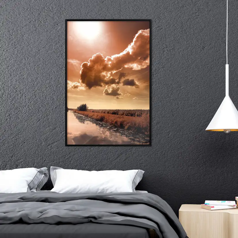 Poster Artgeist Affisch Deep in the Clouds