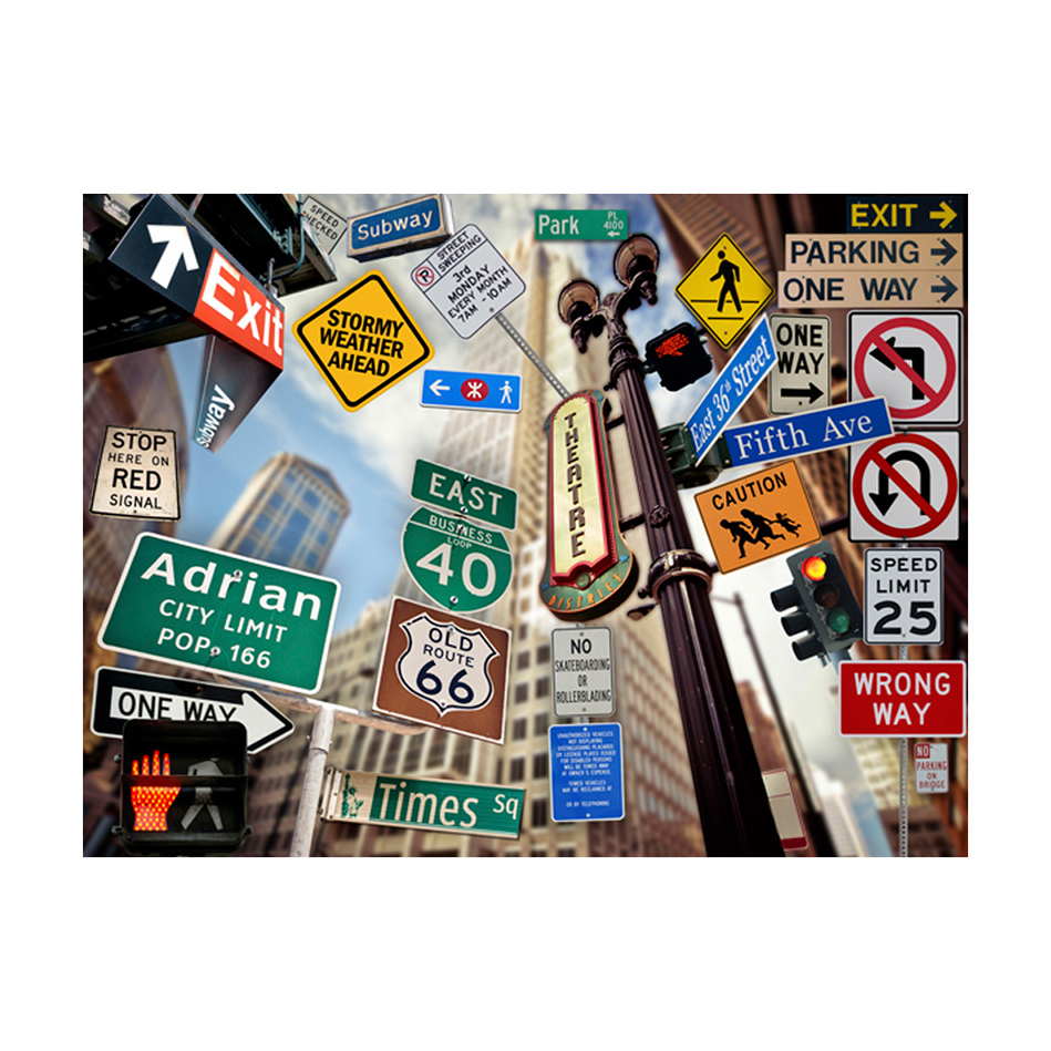 Fototapet Arkiio New York Signposts