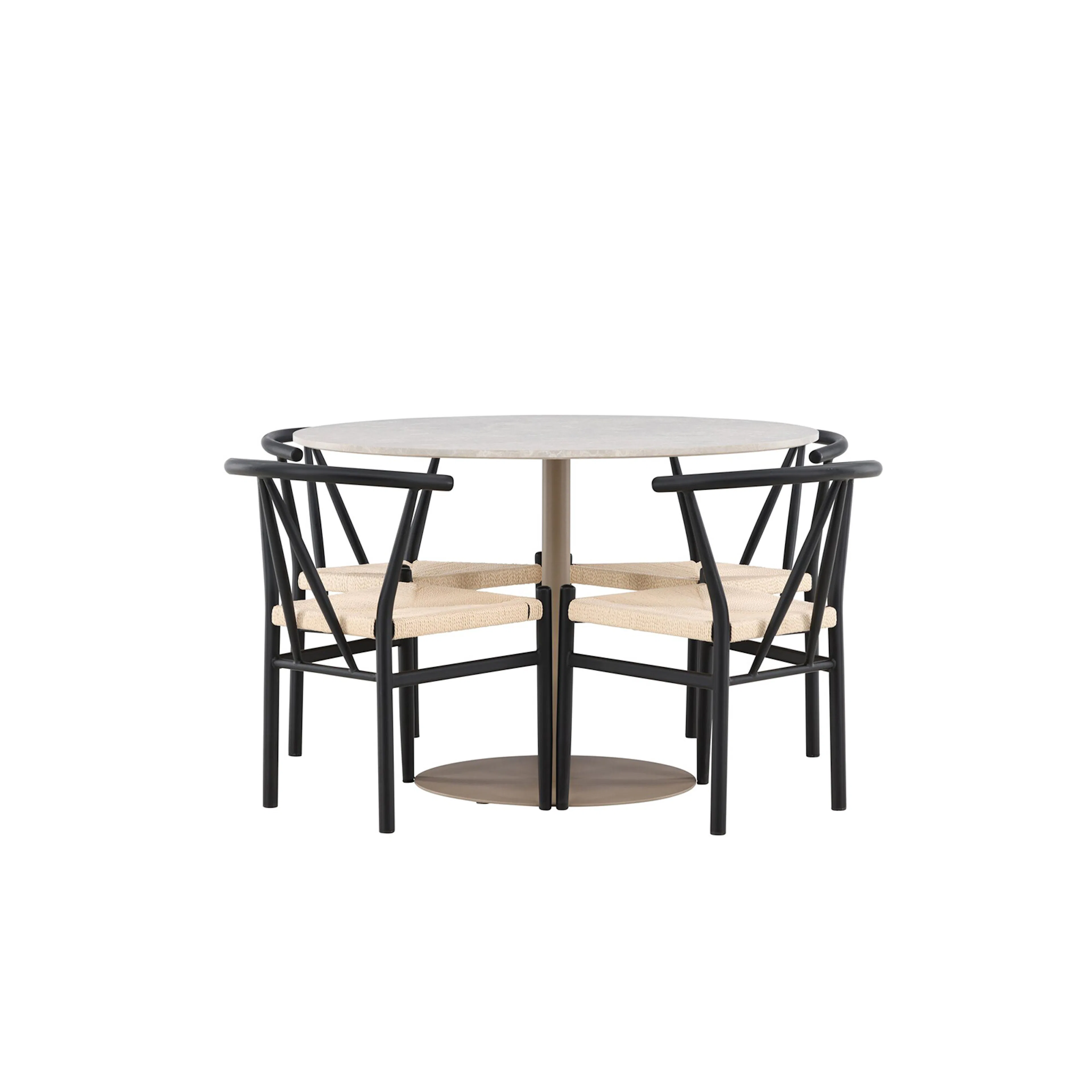 Beige/Svart