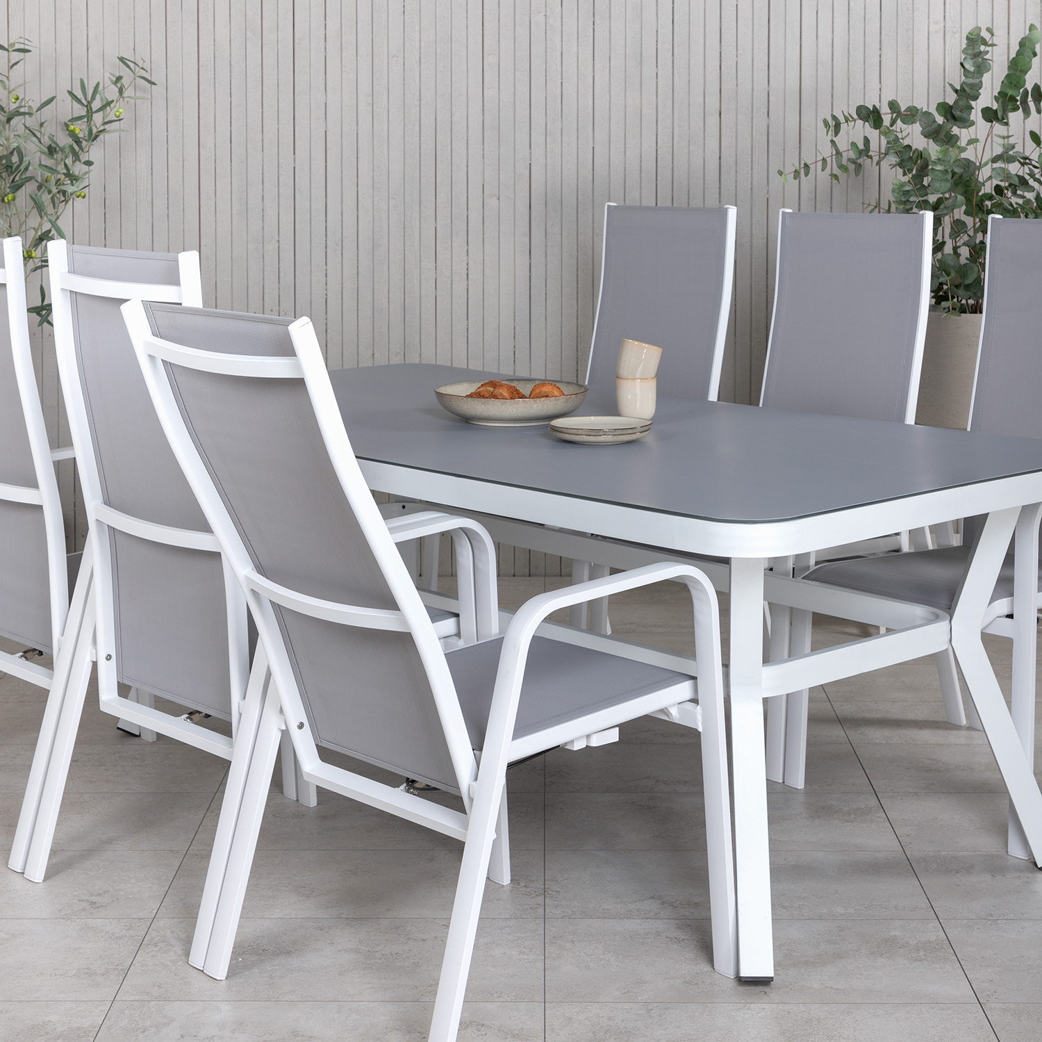Matgrupp Venture Home Virya 160x90 med 6 Copacabana Reclinerstolar