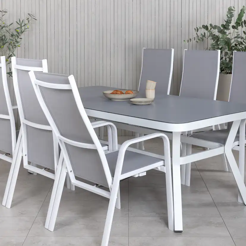 Matgrupp Venture Home Virya 160x90 med 6 Copacabana Reclinerstolar