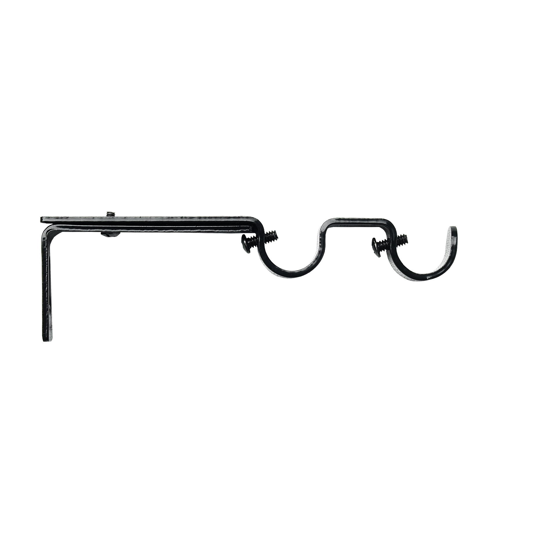 Gardinstångshållare Kirsch Dubbel & Reglerbar för Gardinstänger