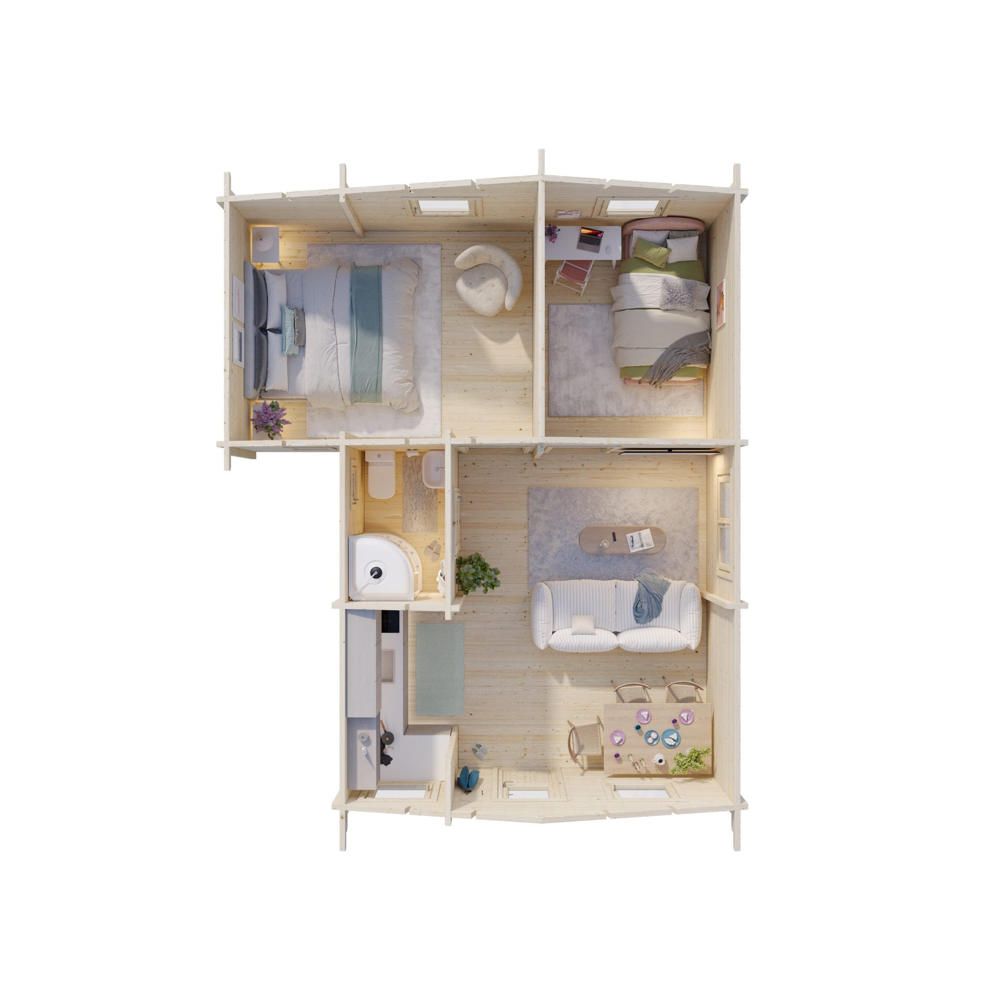 Stuga Palmako Emily 42 m2