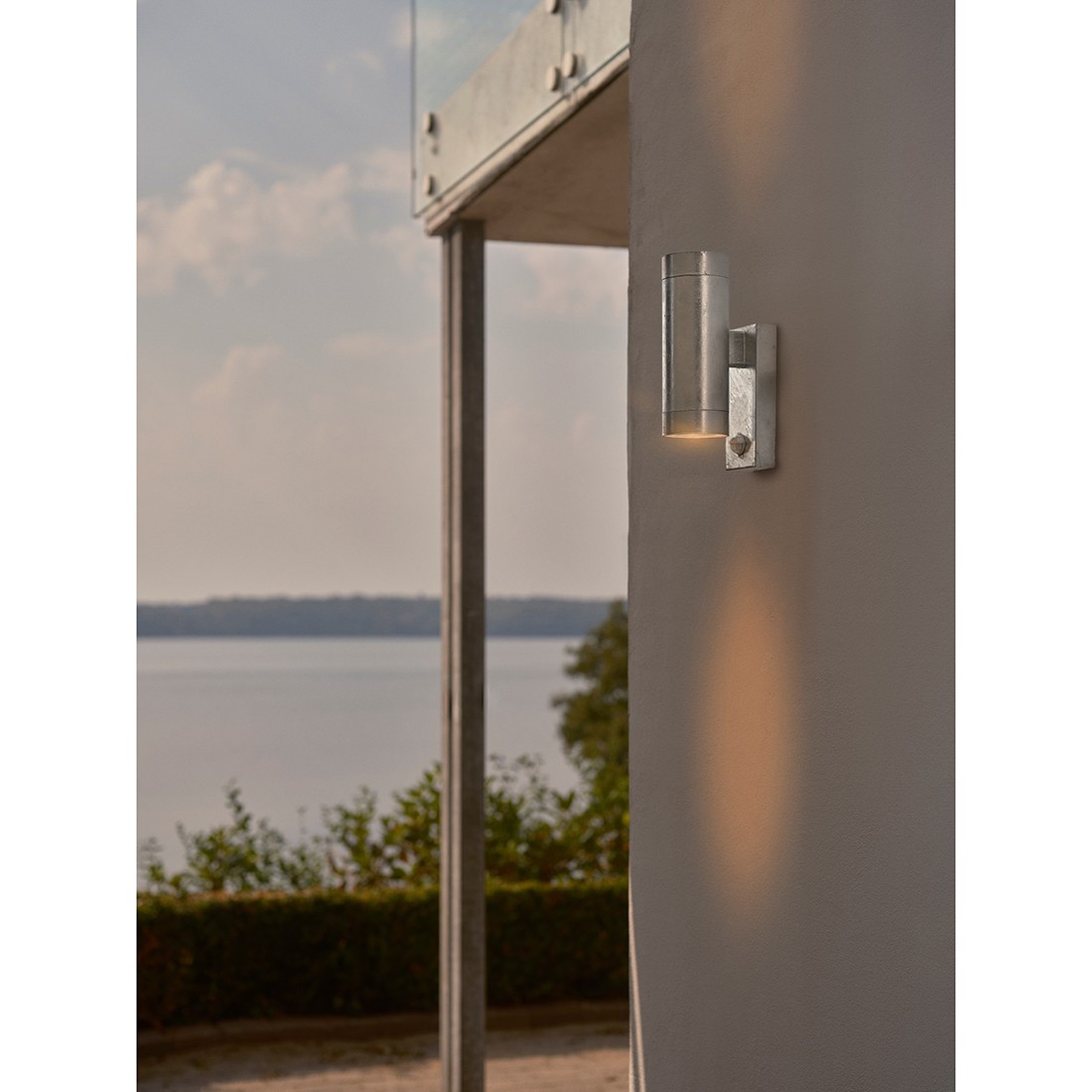 Vägglampa Nordlux Tin Maxi Double Sensor
