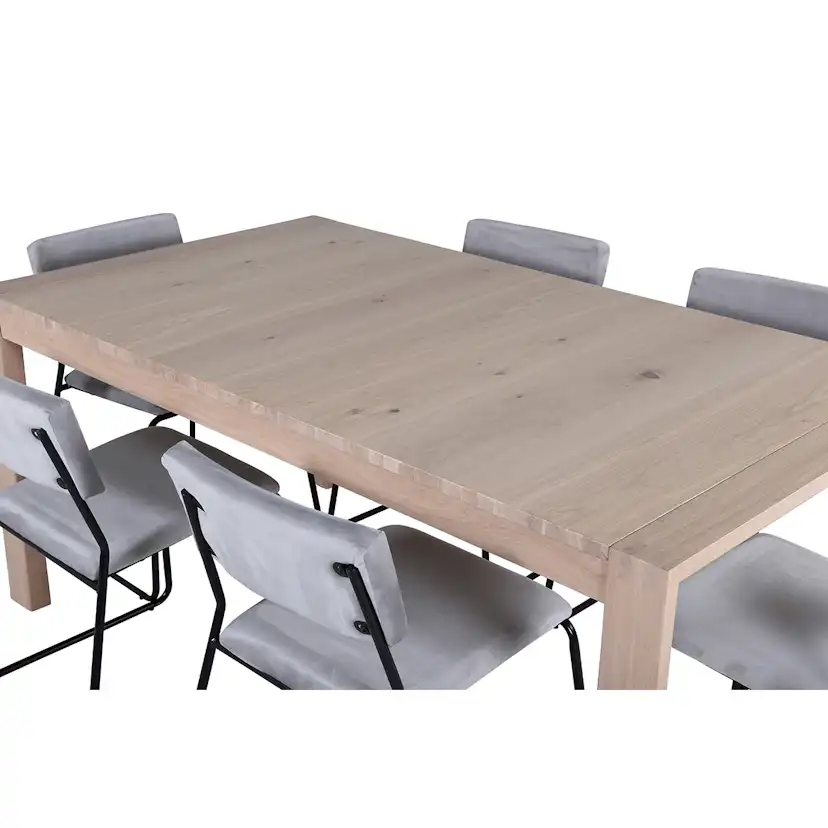 Matgrupp Venture Home Shy med 6 Kungshamn Stolar