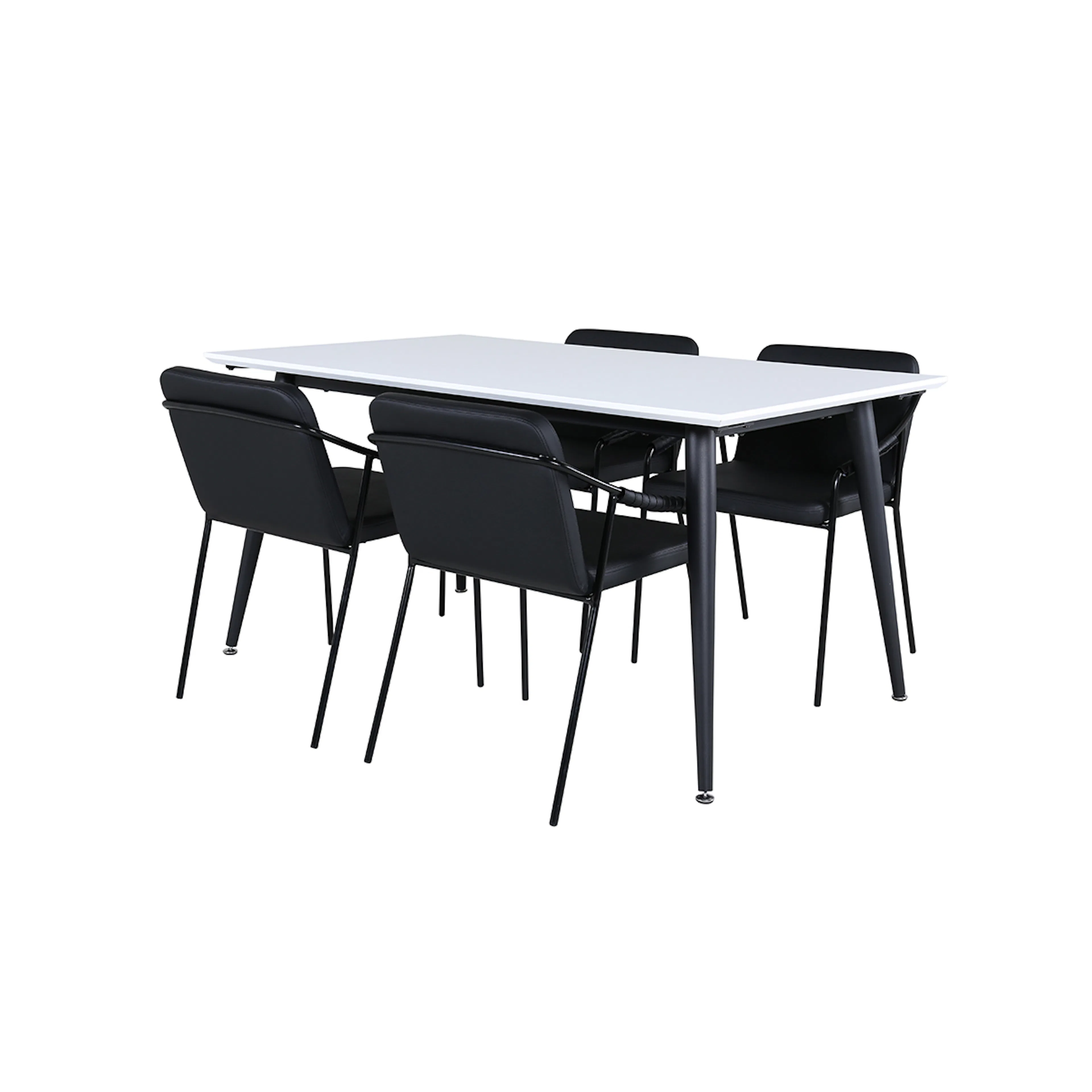 Matgrupp Venture Home Jolie med 4 Tjärö Stolar