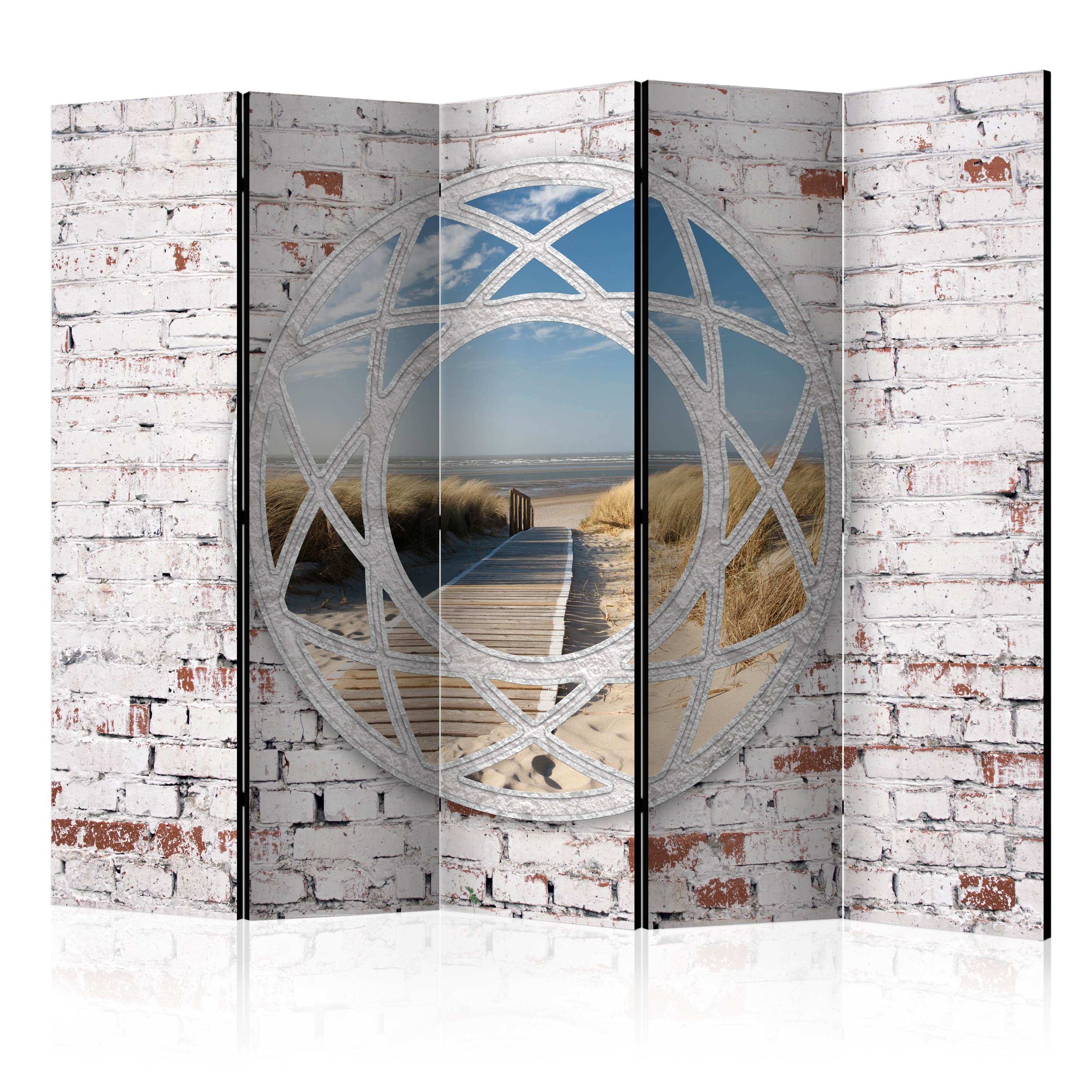 Rumsavdelare Arkiio View of the Beach II 225x172 cm