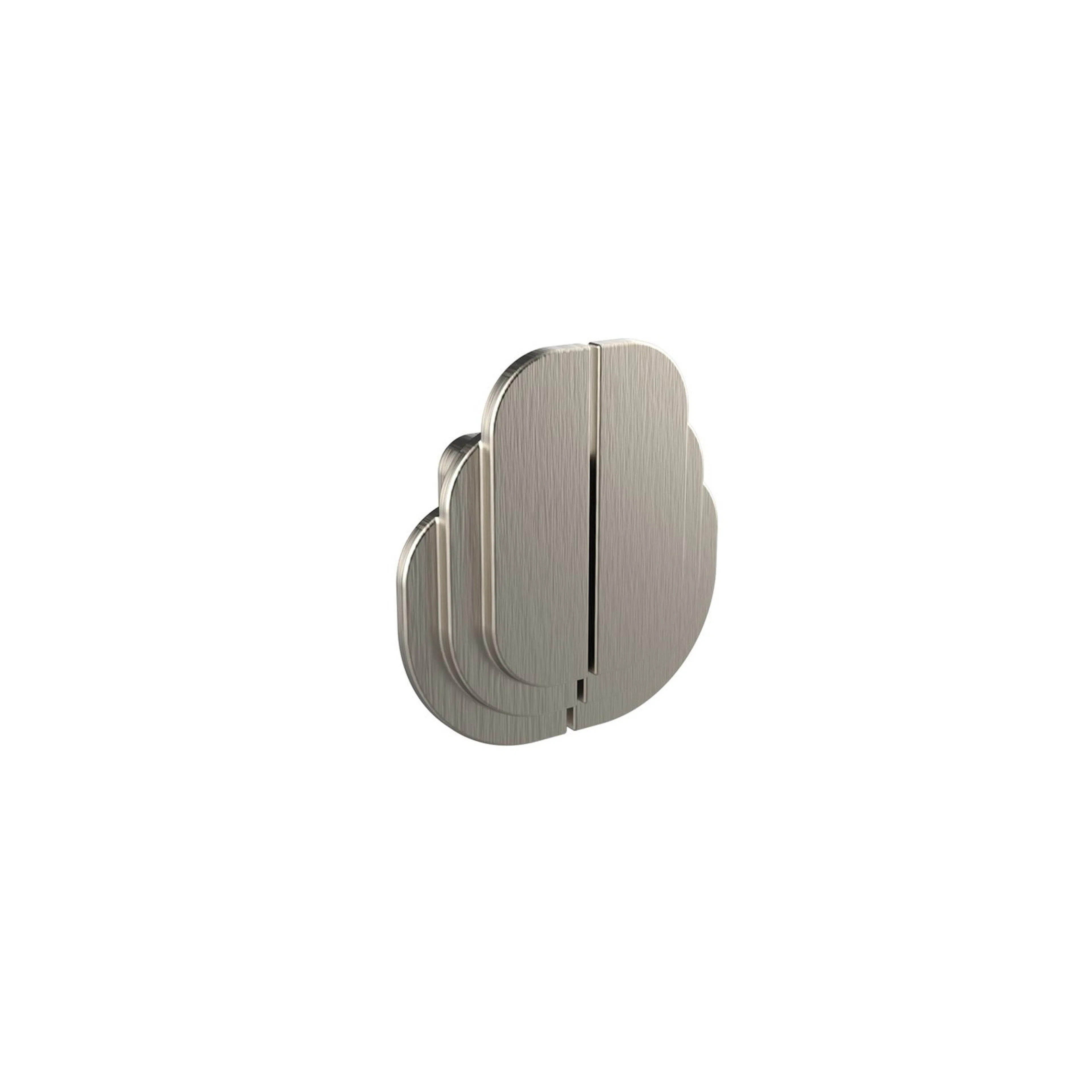 Handtag Burlington Riviera 2-Pack RIVF12xBorstad Nickel