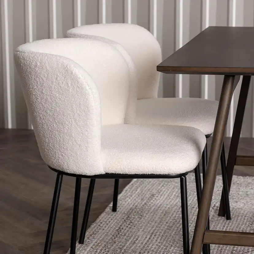 Matgrupp Venture Home Kaseidon med 4 st Edina stolar