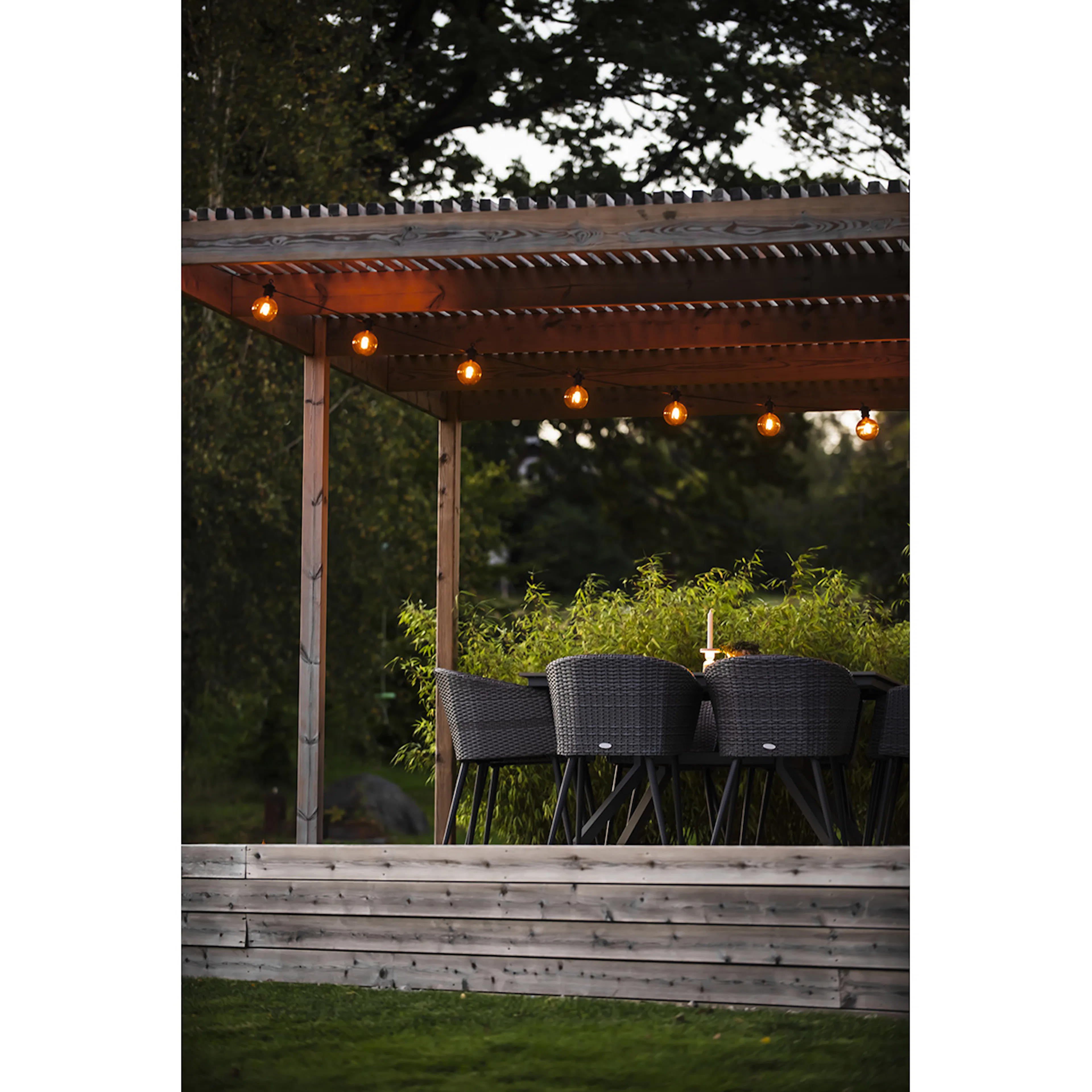 Ljusslinga Gnosjö Konstsmide E27 10 Amber