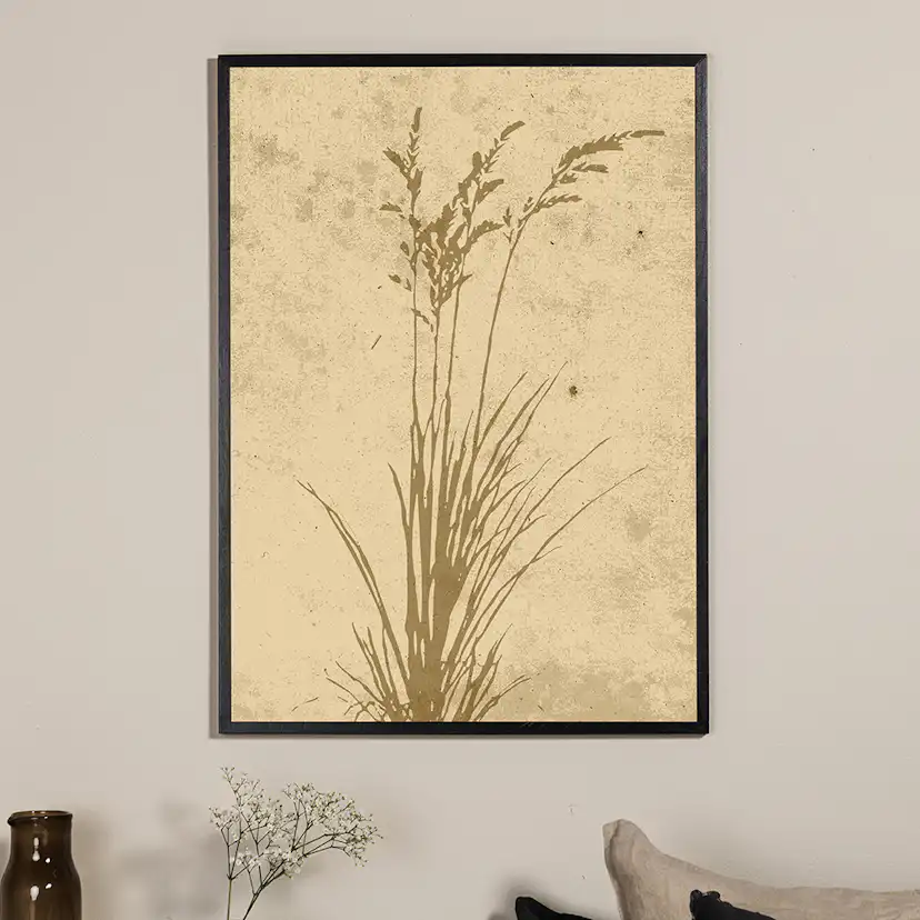 Posters Venture Home Plant Art Beige