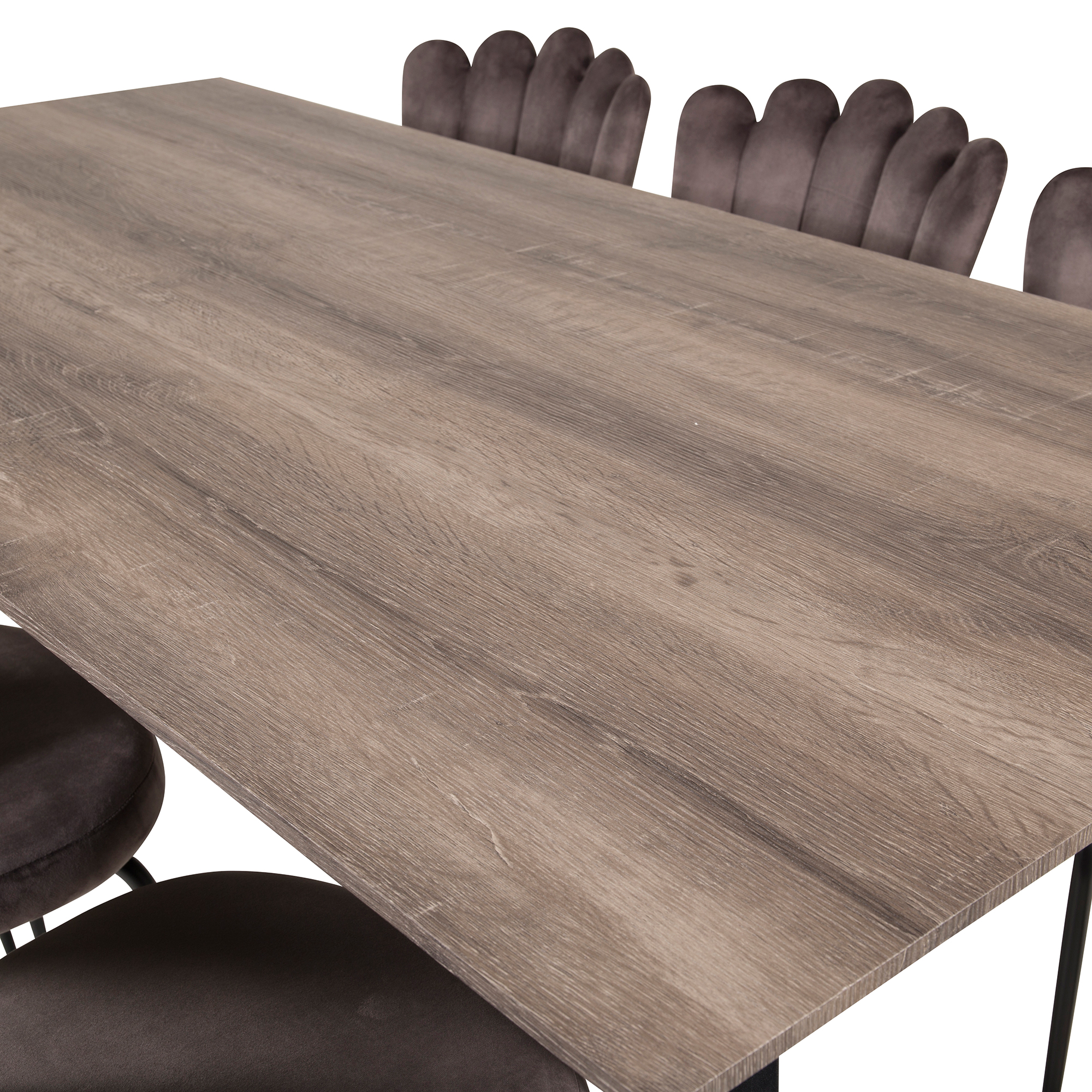 Matgrupp furniture/fashion Madde med 6 Limhamn Light Stolar