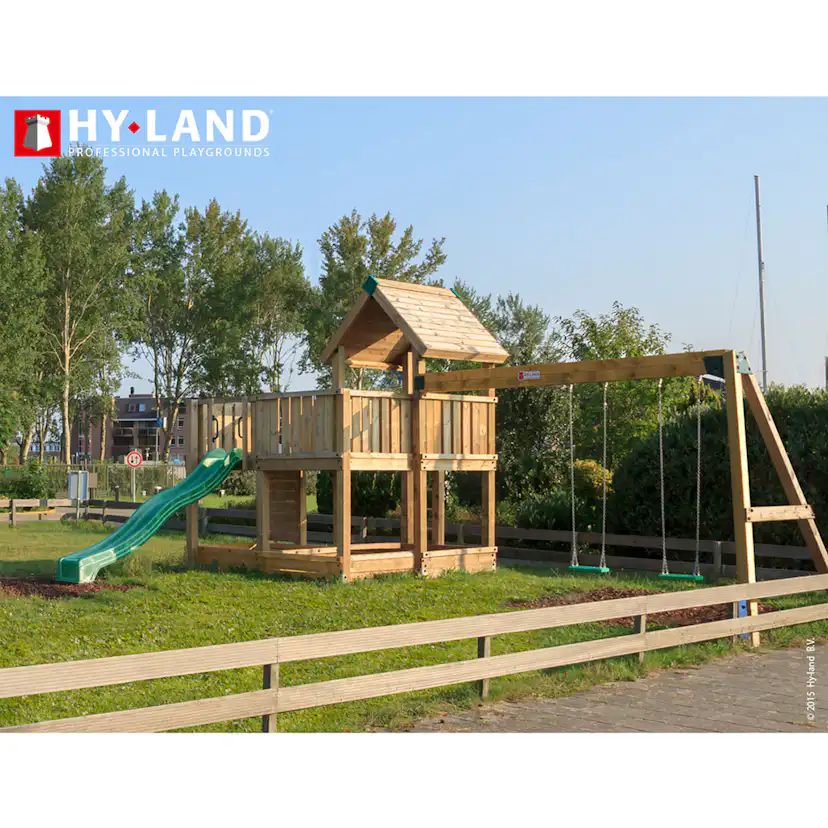 Klätterställning Hy-Land Projekt 5 + Swingmodul