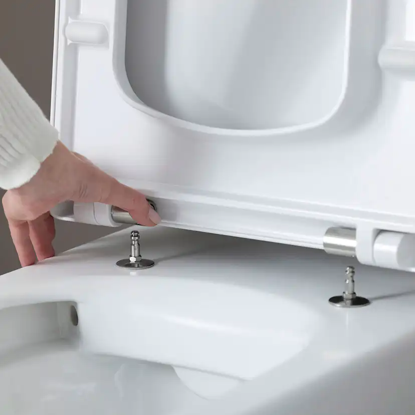 Vägghängd Toalettstol Duravit ME by Starck 252909 utan Toalettsits