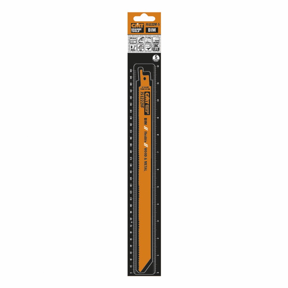 Tigersågblad CMT Orange Tools Trä/metall 300mm BIM Flex 5 st