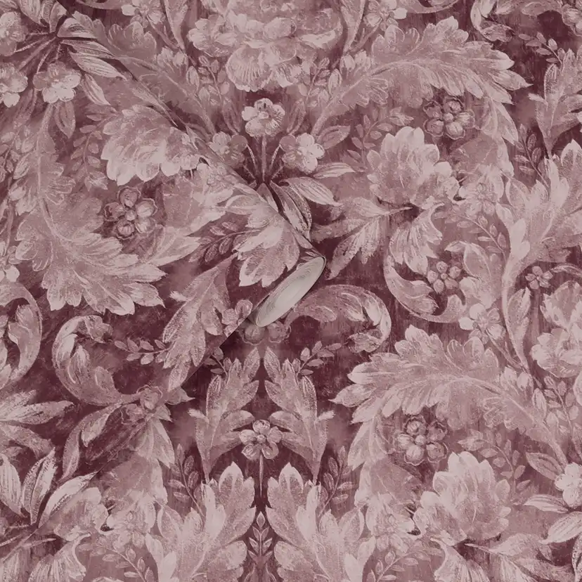 Tapet Laura Ashley Apolline Pale Blackberry 121085