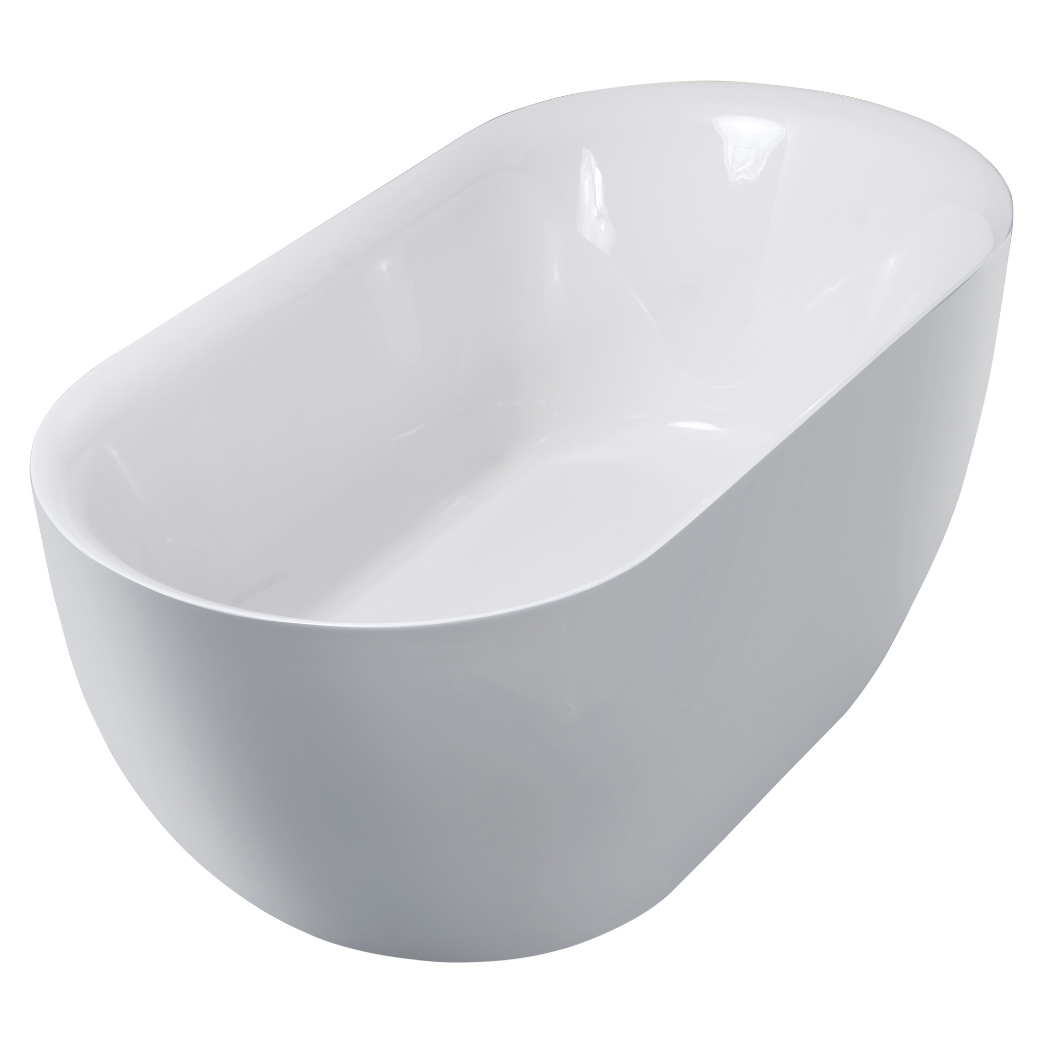 Lykke Badkar Arctic Deluxe 1500x750x580mm, vit Längd: 1500 mm