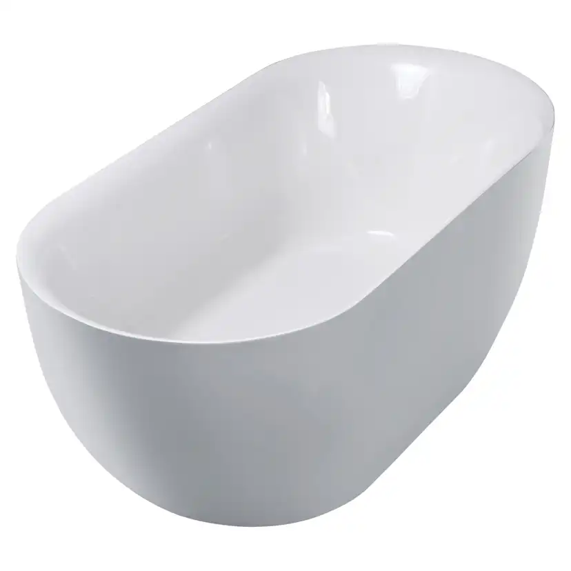 Lykke Badkar Arctic Deluxe 1500x750x580mm, vit Längd: 1500 mm