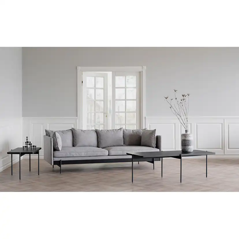 Panel Lundbergs Solliden Vitlackad Hdf 1845x837