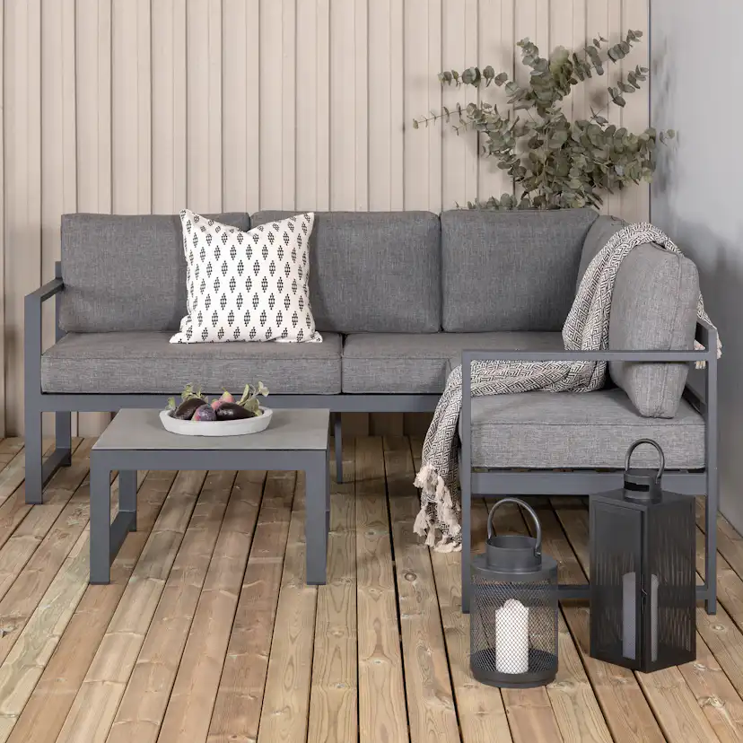 Soffgrupp Venture Home Salvia Aluminium/Glas Utomhus