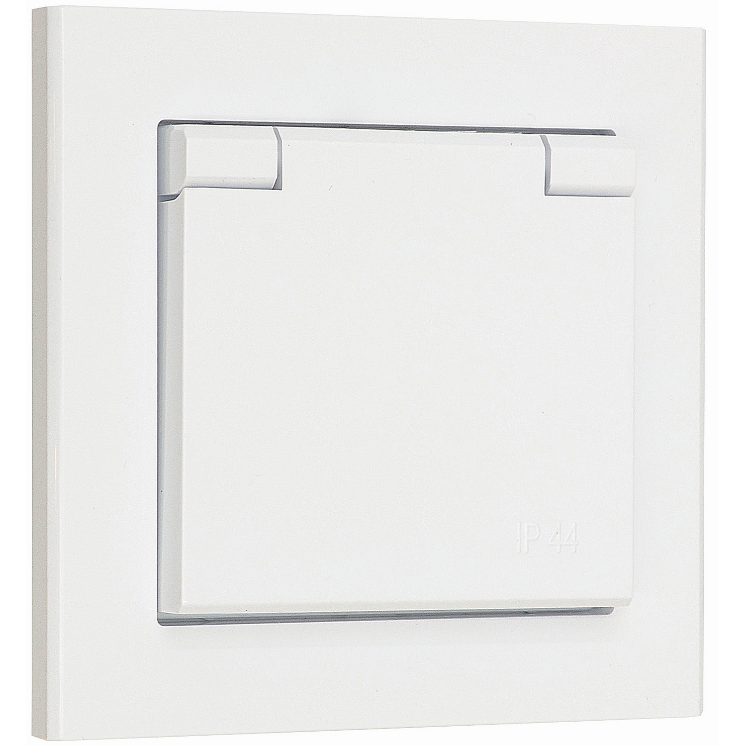 Vägguttag Malmbergs Optima 1-V IP44 med Skruvanslutning