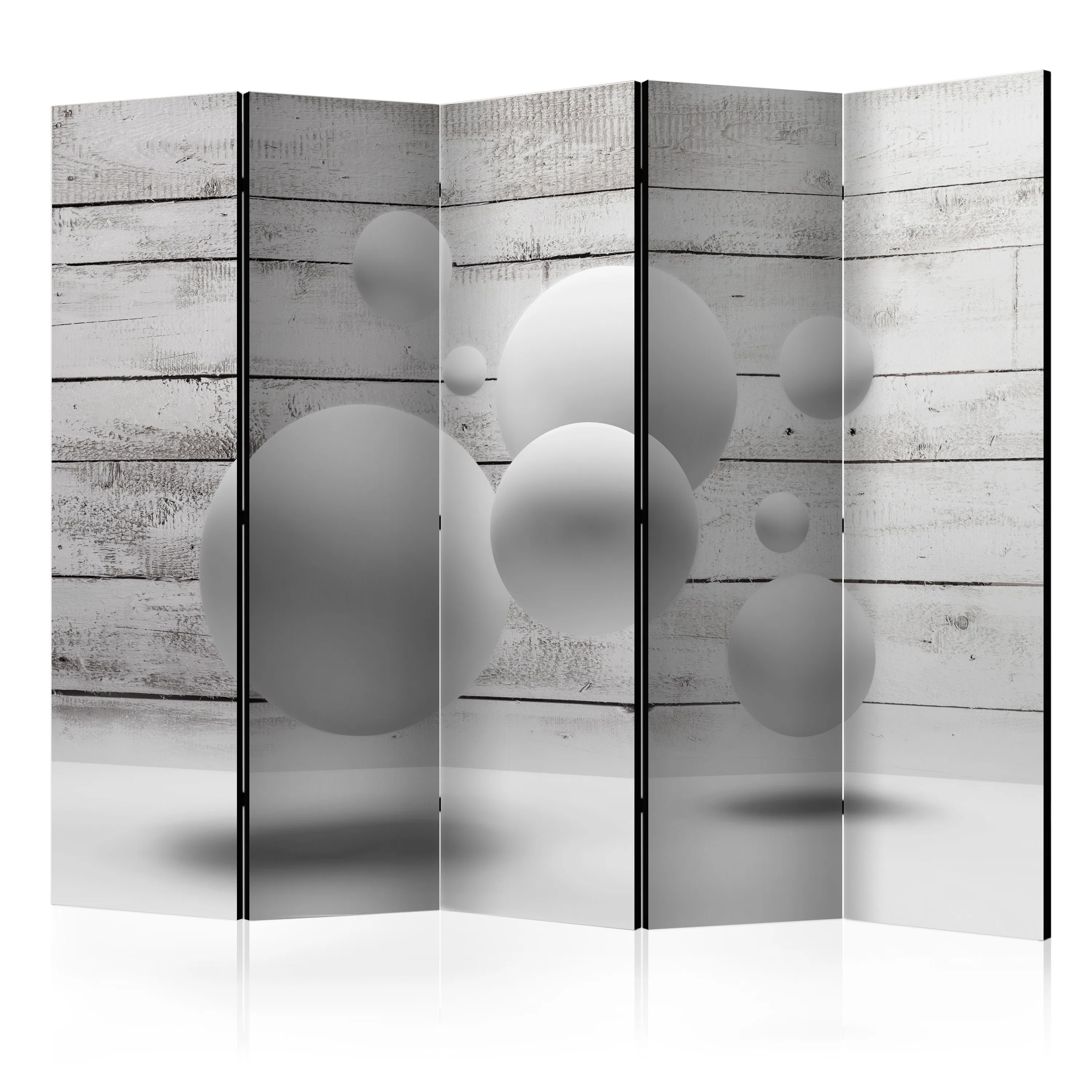 Rumsavdelare Arkiio Balls II Grå/Vit 225x172 cm