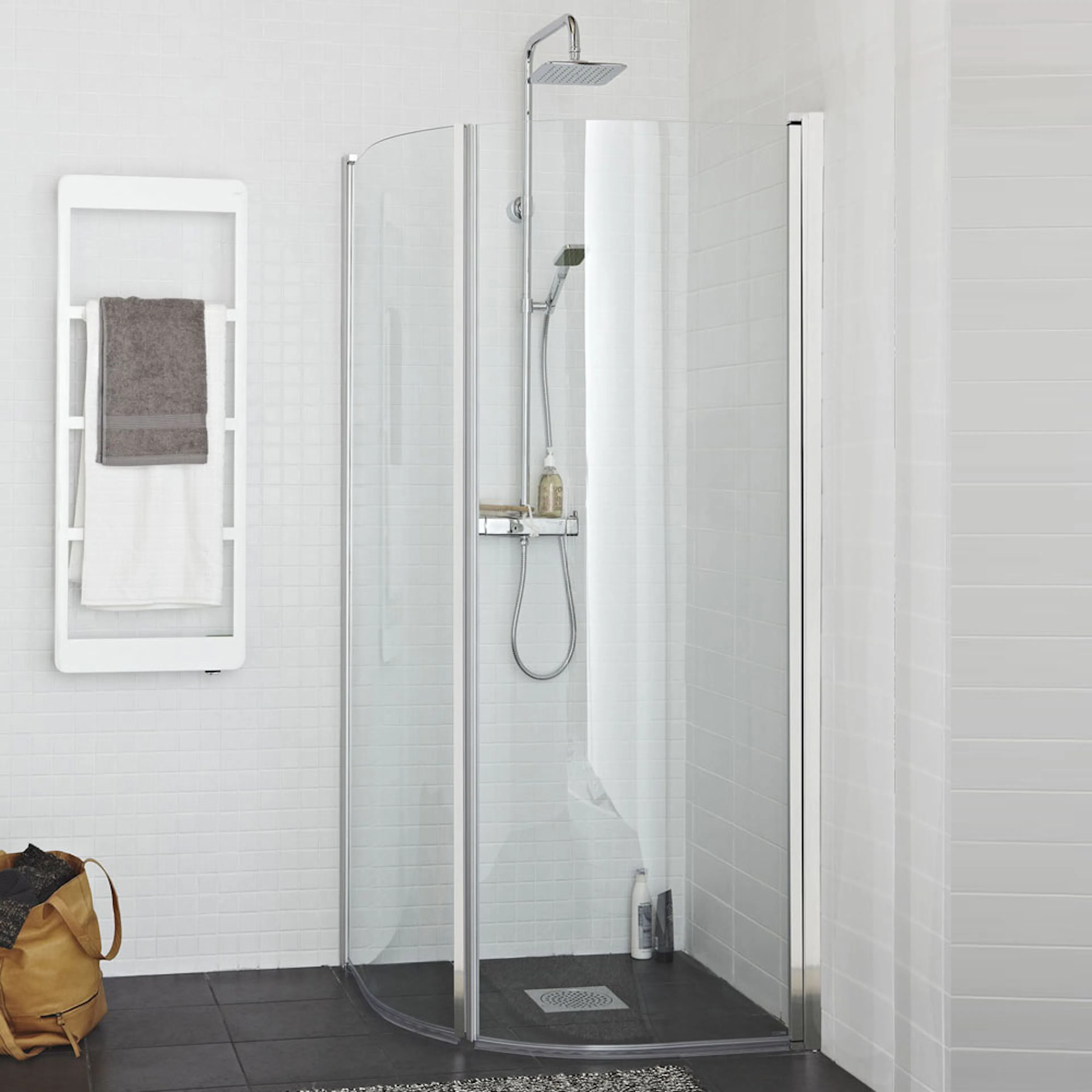 Duschhörn Hafa Original Round Klarglas