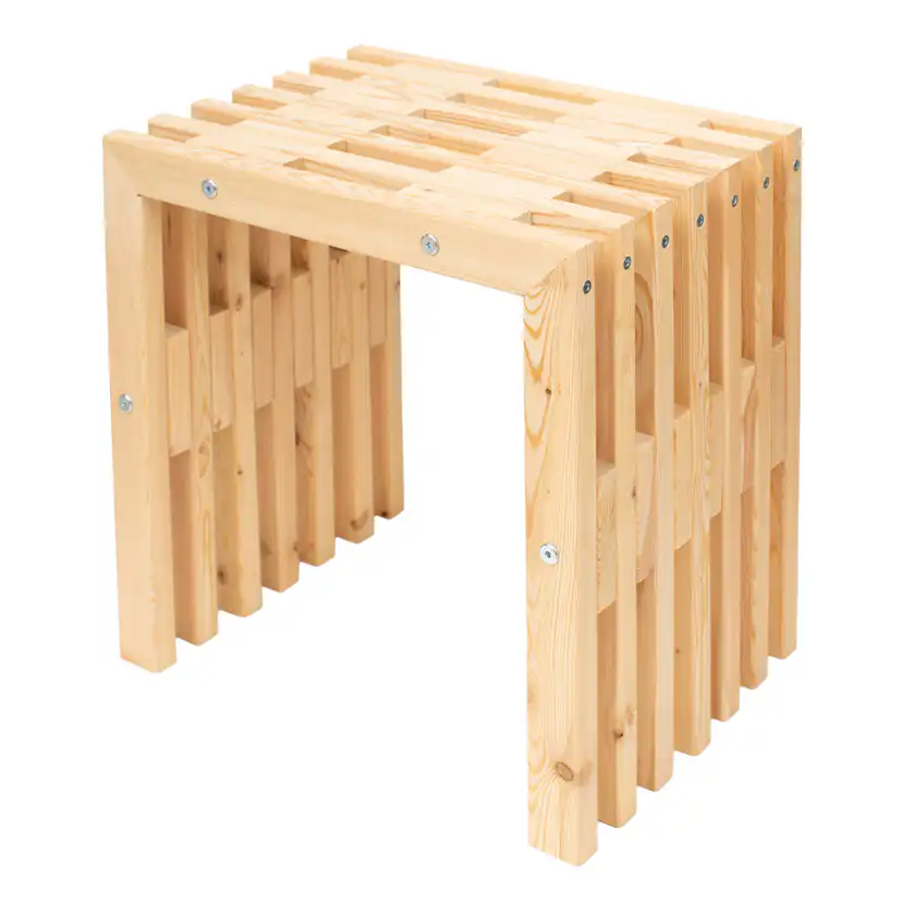 Trädgårdsbänk EcoFurn D-Bench 45 cm