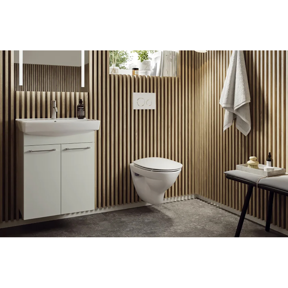 Vägghängd Toalettstol Ifö Spira Classic Rimfree