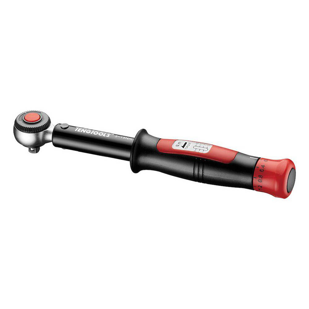 Hylsnyckelsats med 1/4 tum, 3/8 tum och 1/2 tum fyrkantsfäste Teng Tools TM106