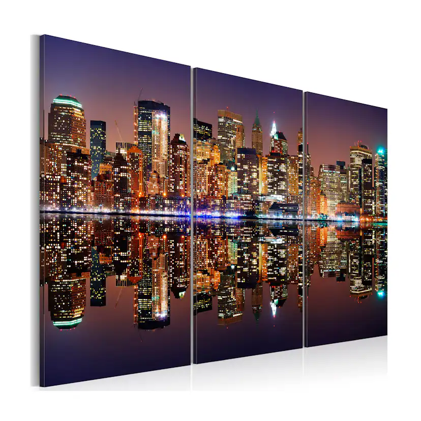 Tavla Arkiio New York Water Reflection