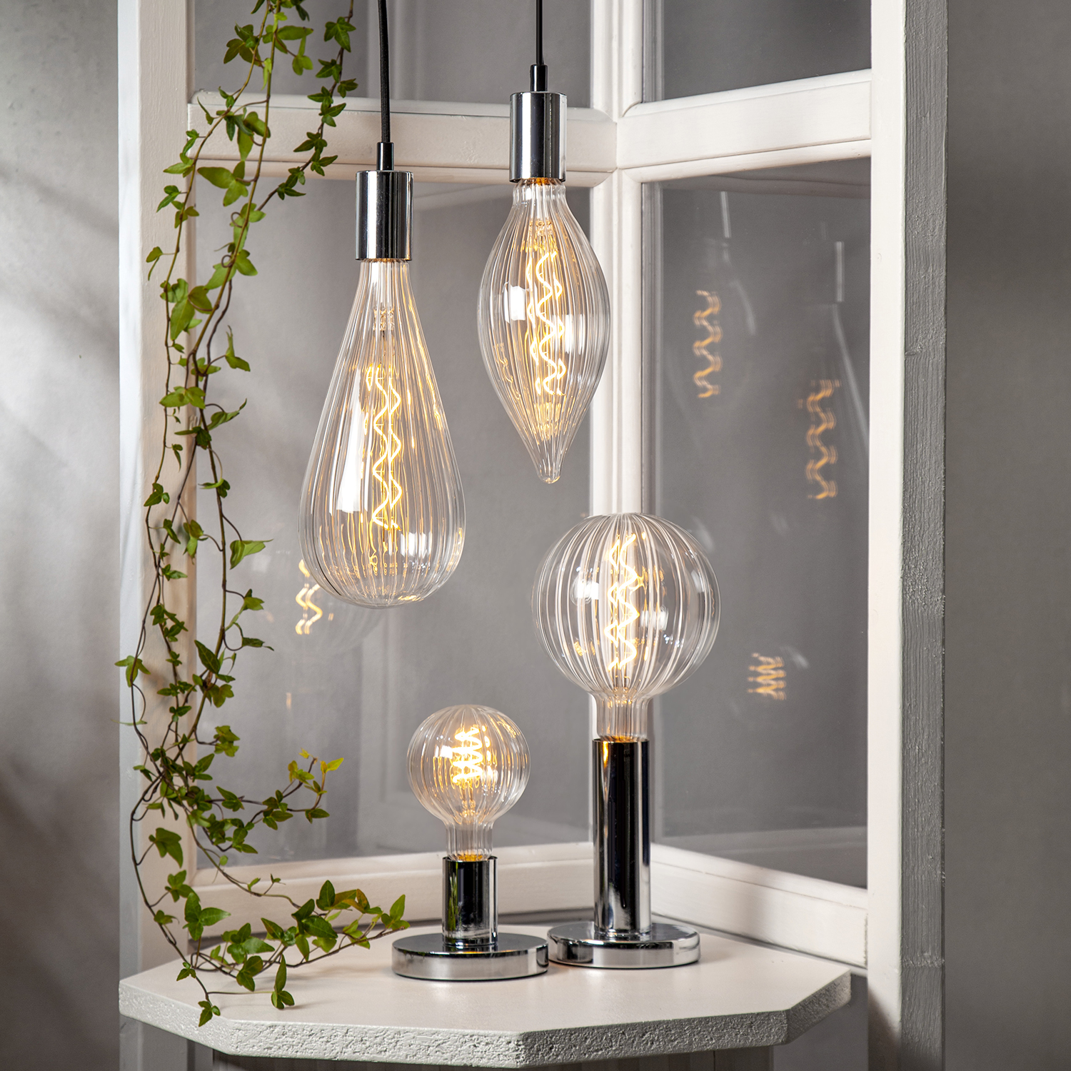 LED-lampa Star Trading Decoled Line E27 P125