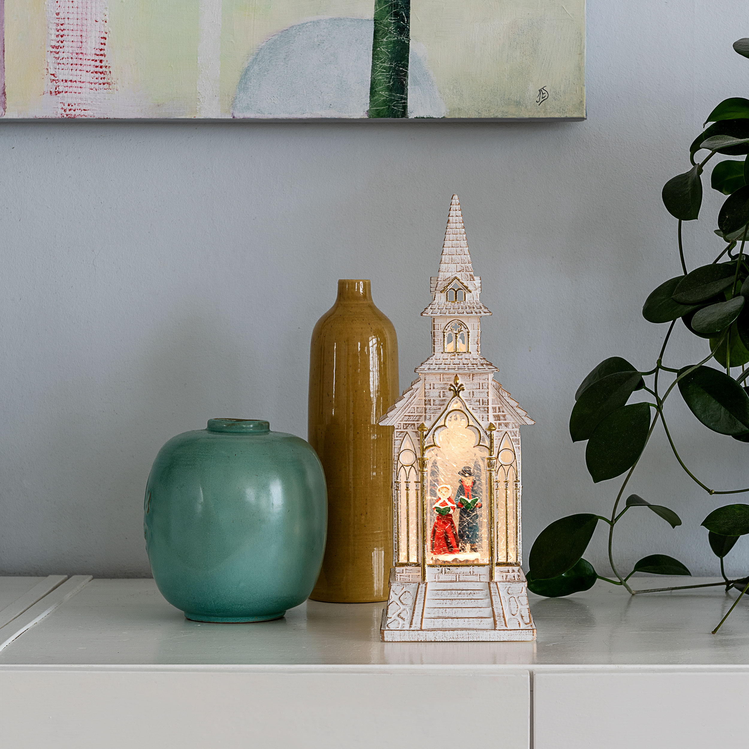 Snöglob Gnosjö Konstsmide Vattenfylld Kyrka