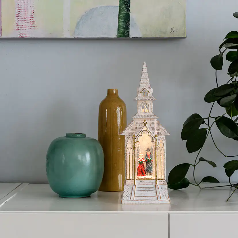 Snöglob Gnosjö Konstsmide Vattenfylld Kyrka