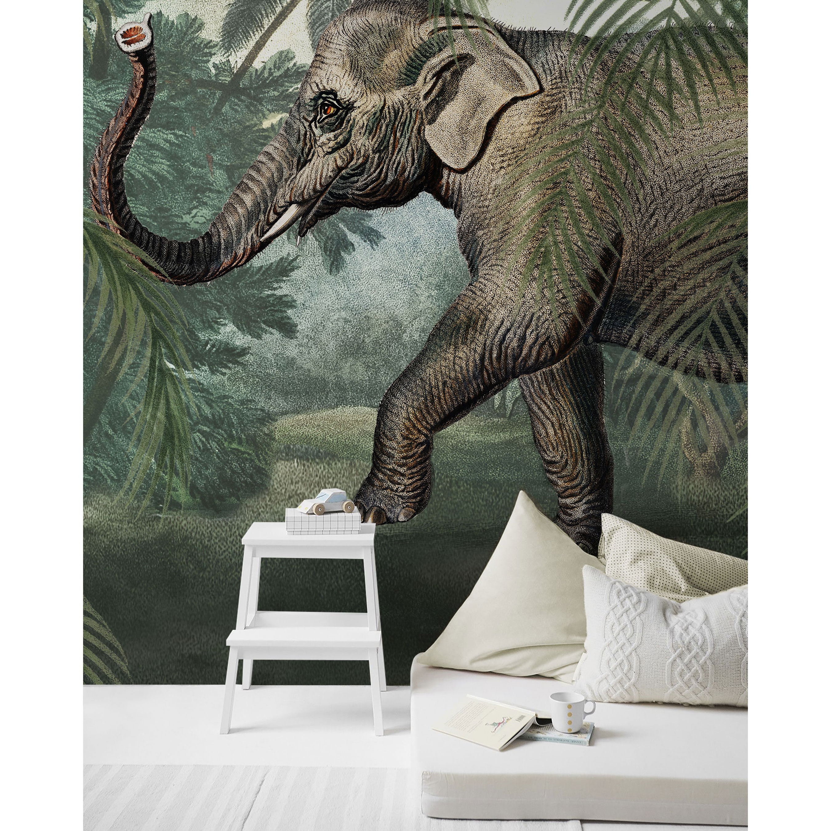 Fototapet Art for the Home Elefant