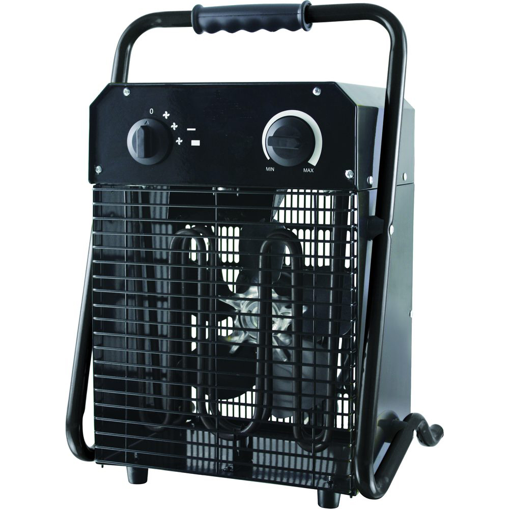 Värmefläkt Gelia Bygg 3,3 kW 230 V IP24 med Bärhandtag