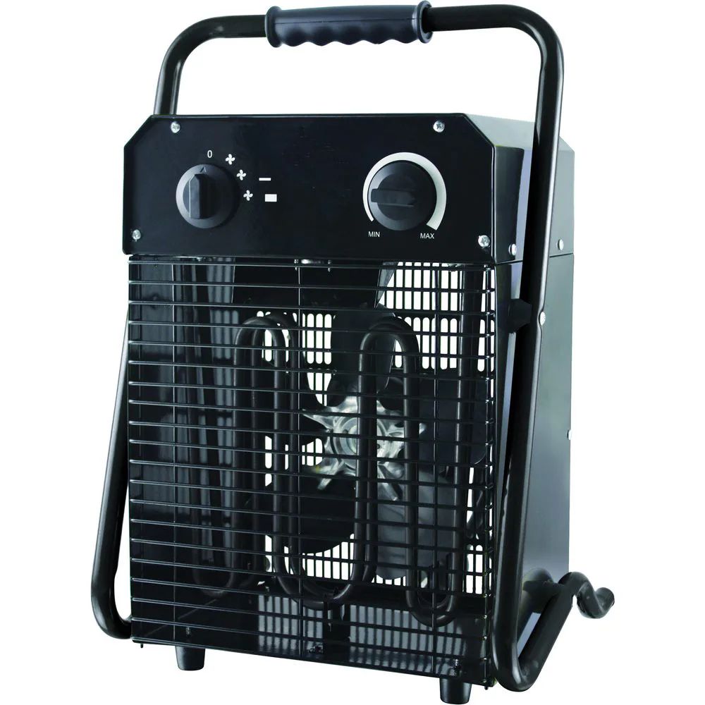 Värmefläkt Gelia Bygg 3,3 kW 230 V IP24 med Bärhandtag