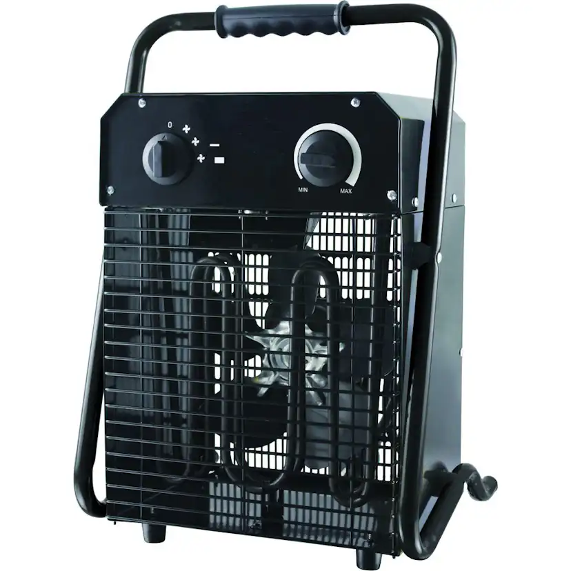 Värmefläkt Gelia Bygg 3,3 kW 230 V IP24 med Bärhandtag