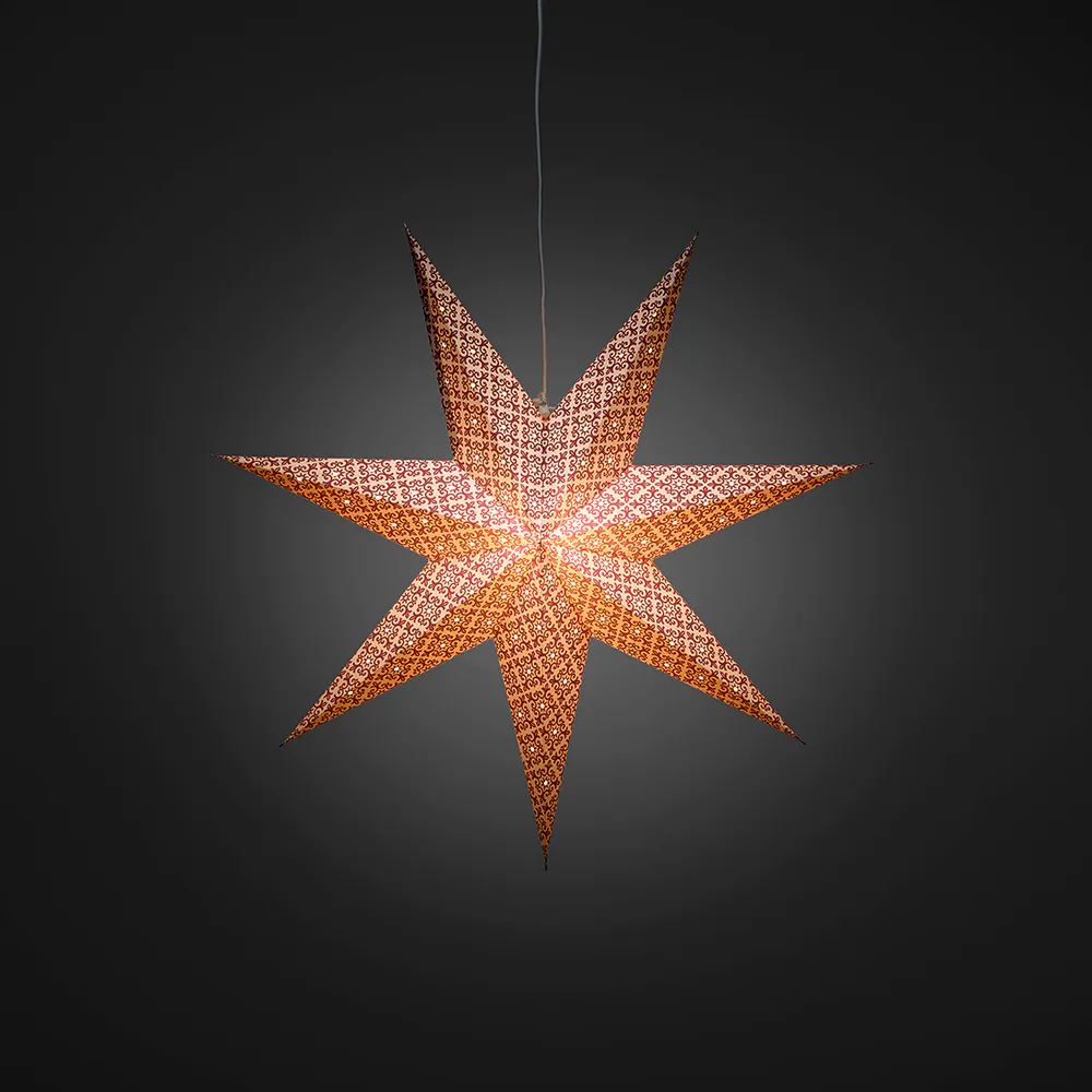 Adventsstjärna Gnosjö Konstsmide Hängande Mönstrad