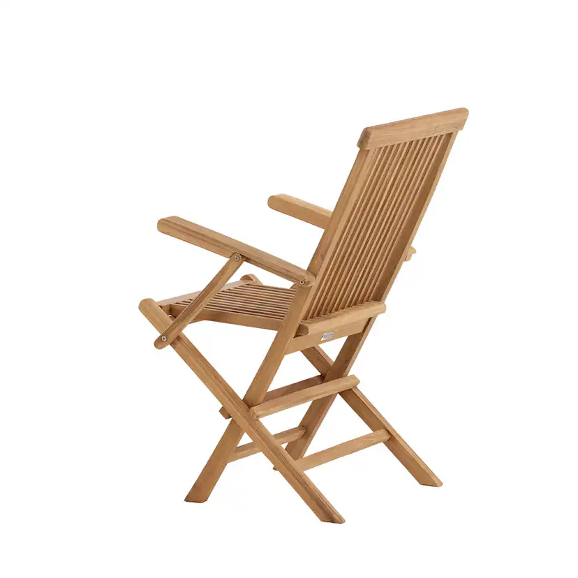 Fällbar stol Venture Home Kenya med Armstöd 2-pack